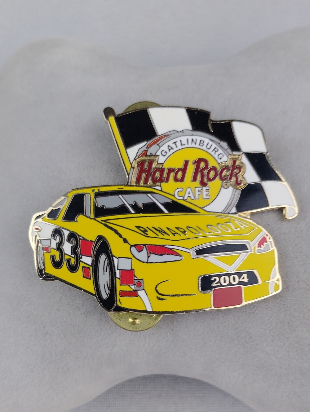 Hard Rock Cafe Limited Edition Racing Car Pin.